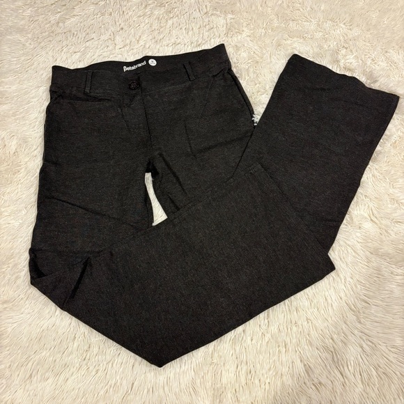 BetaBrand Woman’s Classic Dress pants Yoga Straight charcoal Gray size medium P - Picture 2 of 11